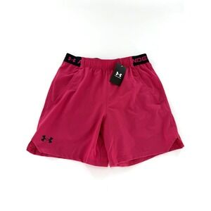 Under Armour Men's UA Vanish Woven 6in Fitted Shorts Pink Size Medium M New